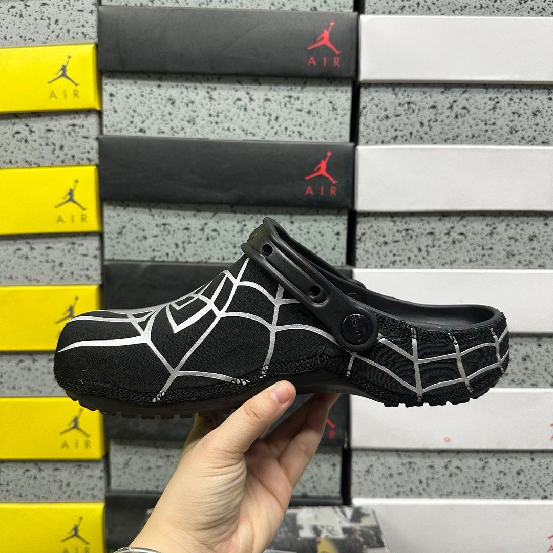 Crocs Black Silver - Image 8