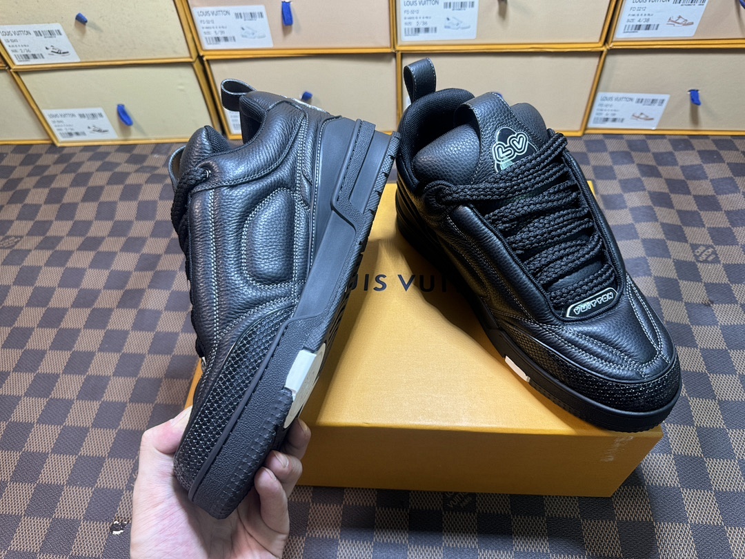 Louis Vuitton LV SkateBlack Sports Shoes - Image 5