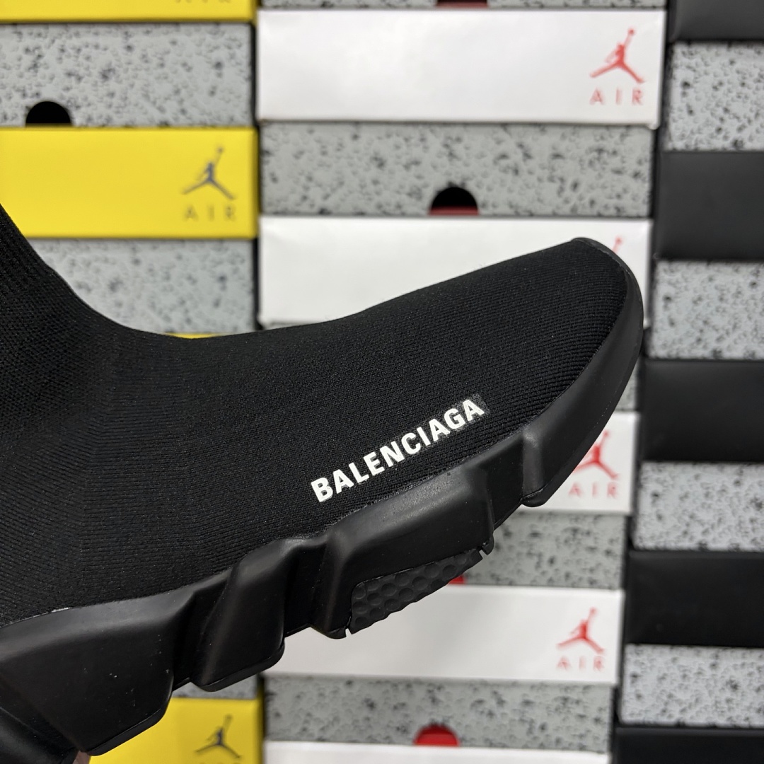 Balenciaga Speed 2021 Black Socks - Image 5