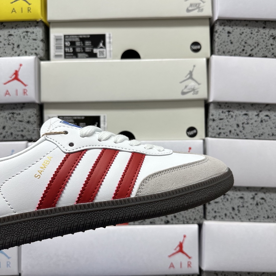Adidas Samba OG White Better Scarlet IG1025 - Image 10