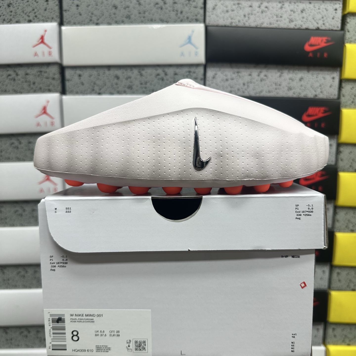 Nike Mind 001 Slide Pearl (Pink) - Image 11