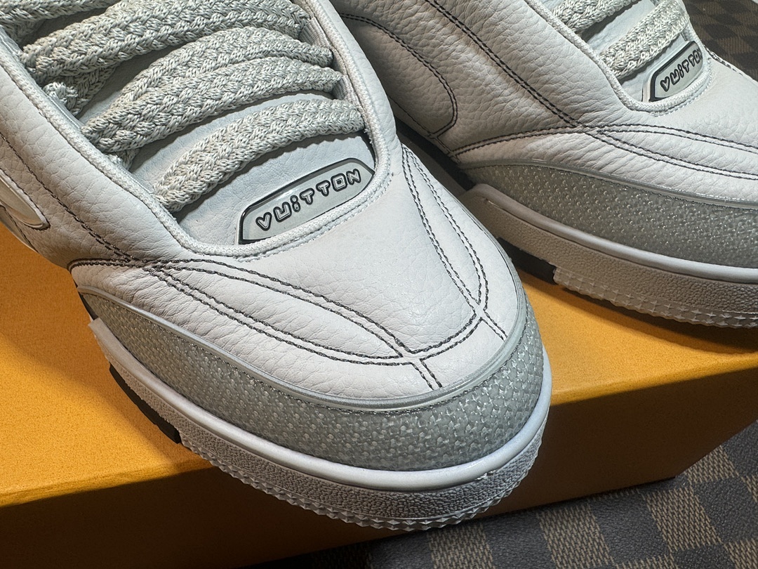 Louis Vuitton LV Skate Sneaker Grey SK - Image 4