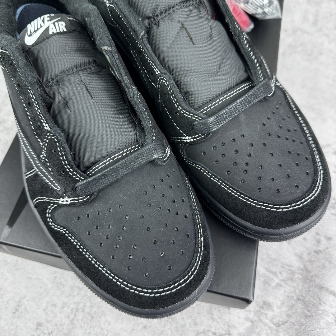 Chanel Jordan 1 Retro Low OG SP Travis Scott Black Phantom - Image 5