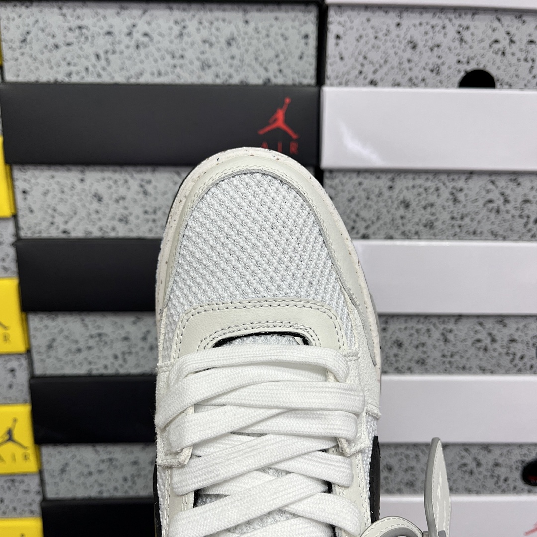 Off-White Out Of Office OOO Low Tops (White Black) - Image 9
