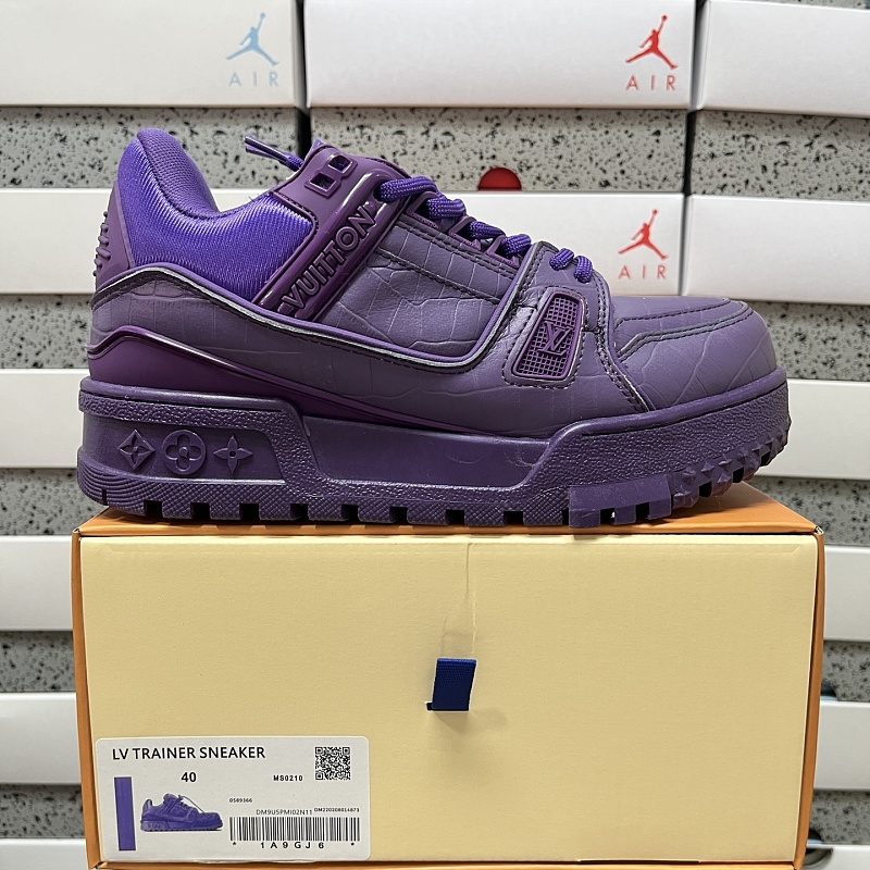 Louis Vuitton Trainer Maxi (Purple)