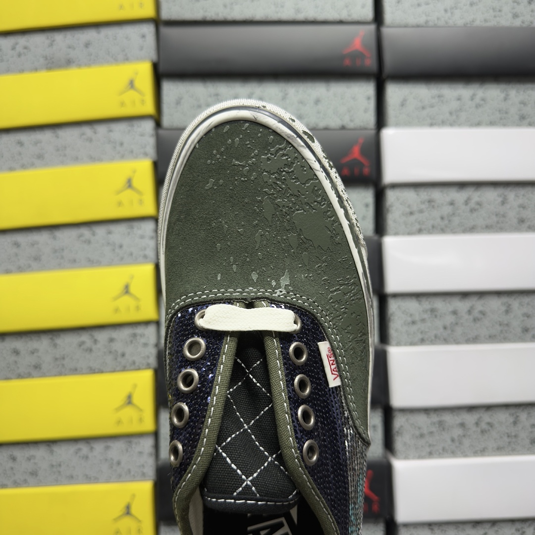 Vans Premium Authentic La Habana Green Blue V - Image 7