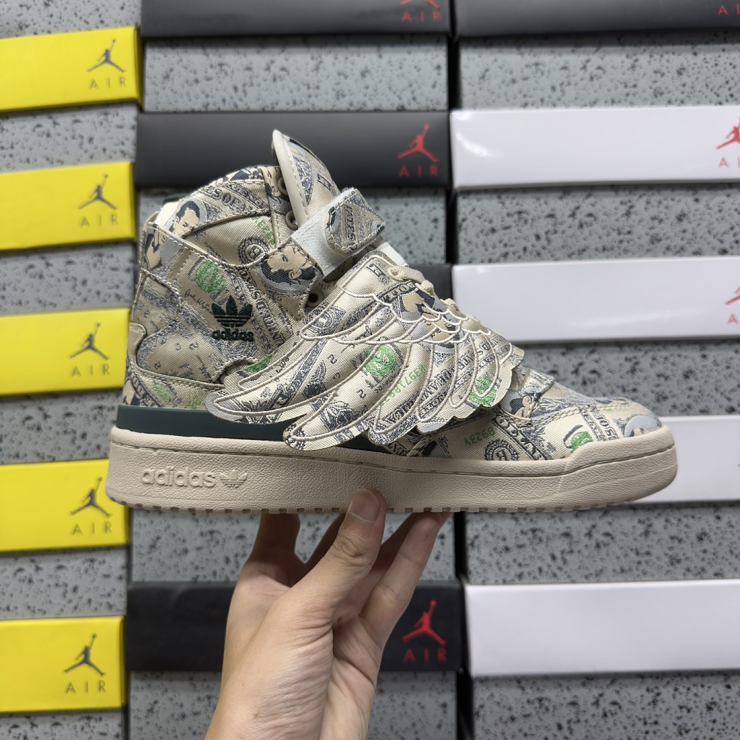 Adidas Forum Wings 1.0 Jeremy Scott Money - Image 2