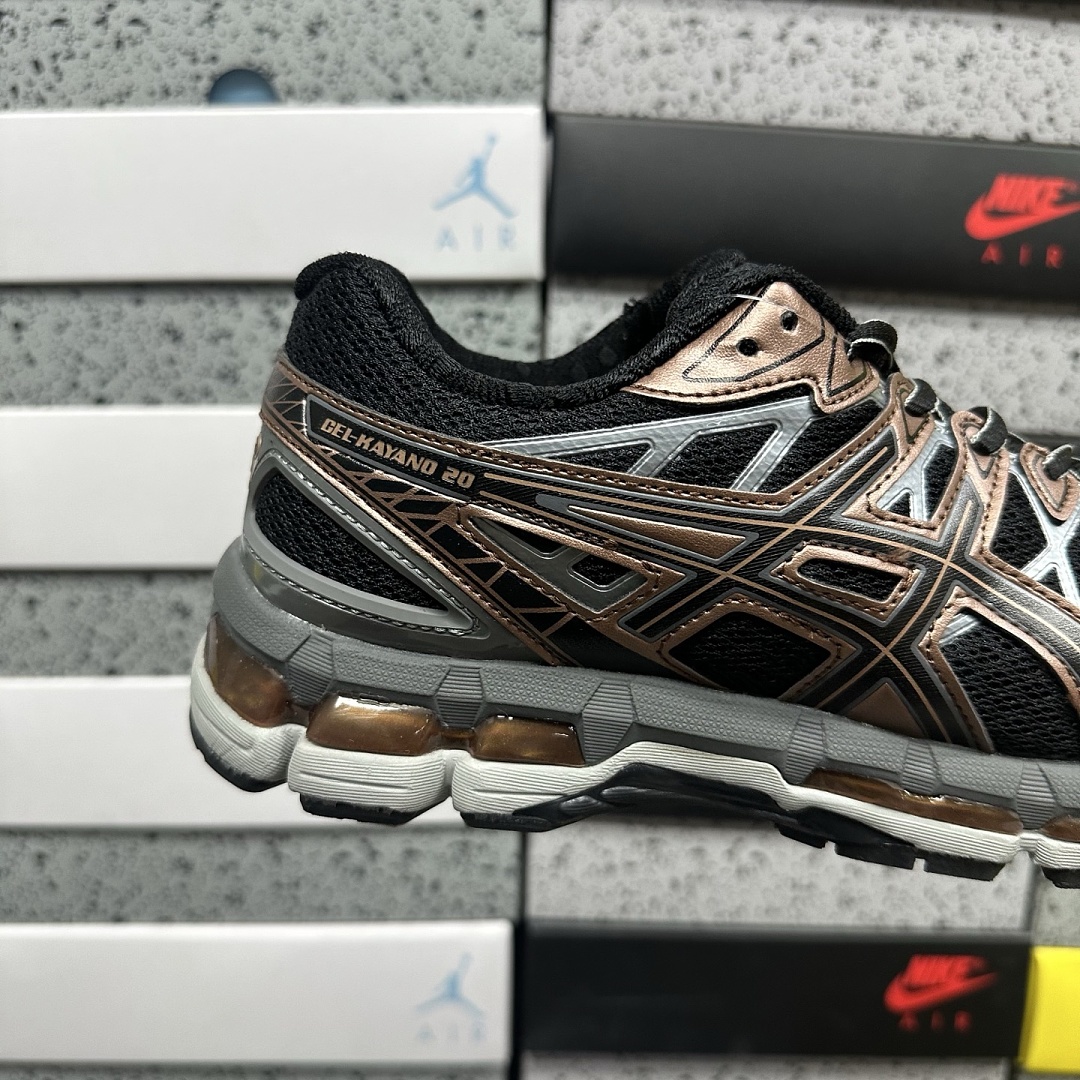 ASICS Gel-Kayano 20 Black Reddish (Brown) - Image 8