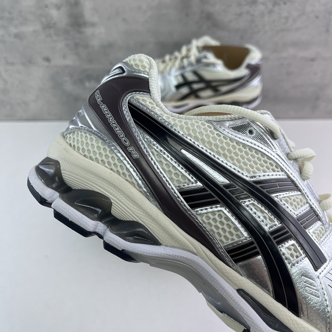 ASICS Gel-Kayano 14 Cream Black Metallic Plum 1201A019-108 - Image 6