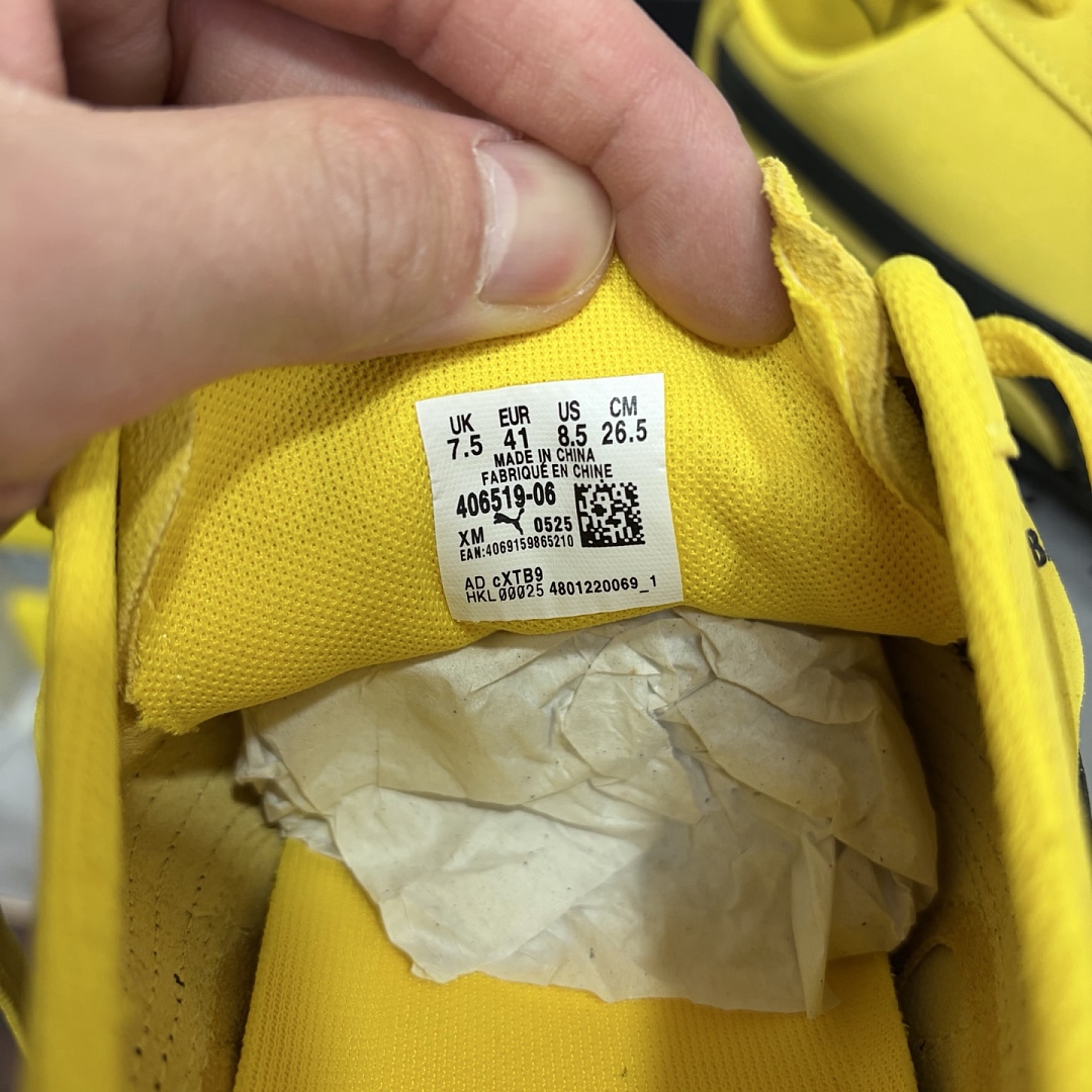 Balenciaga Speedcat Suede (Distressed Yellow Black) - Image 4