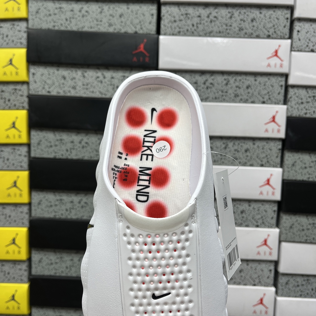 Nike Mind 001 Slide White Speed (Red) - Image 8
