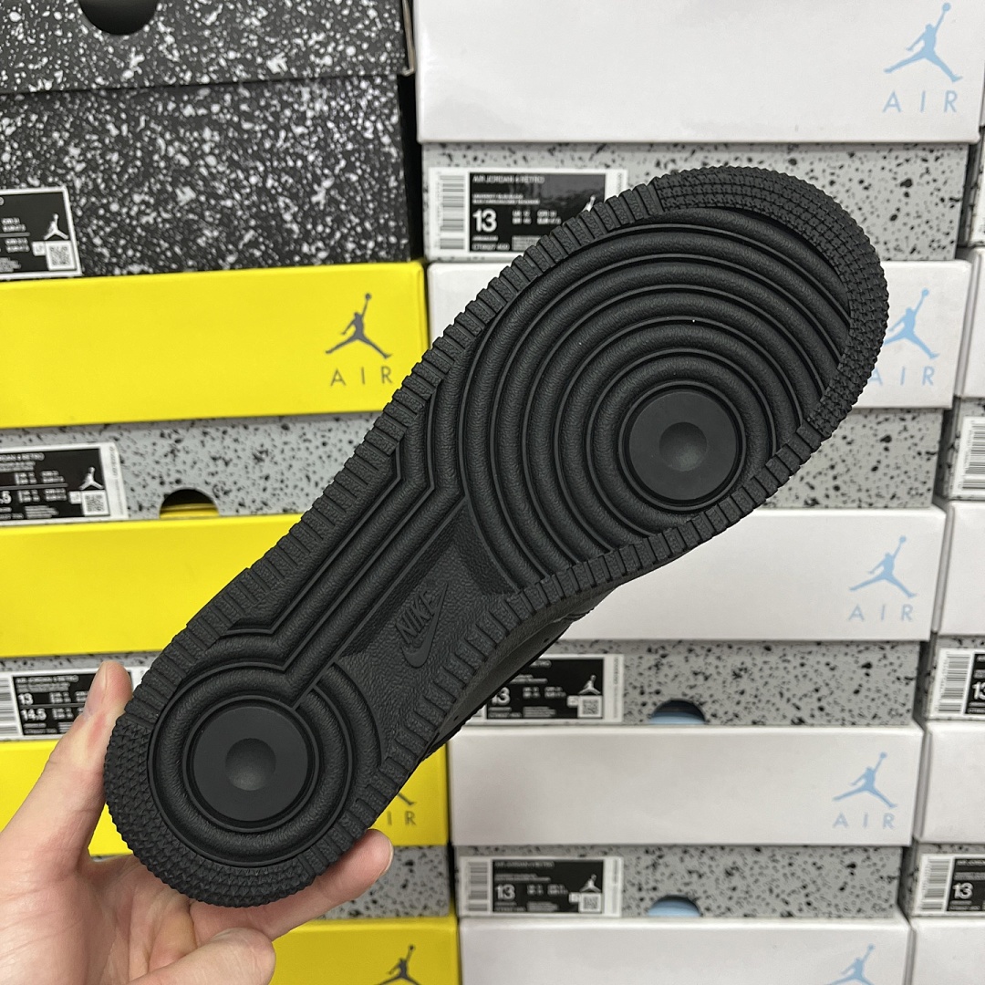 Nike Air Force 1 Low '07 (Black) - Image 2