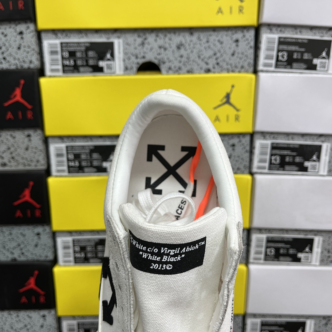 Off-White Abloh Vulc Low Top (White) - Image 7