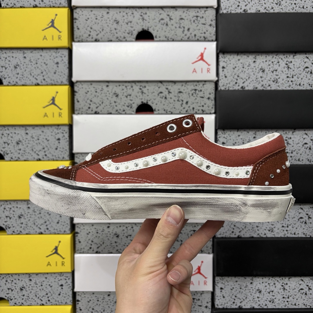 Vans LX Old Skool 36 Pearlized Pack Brown V - Image 8