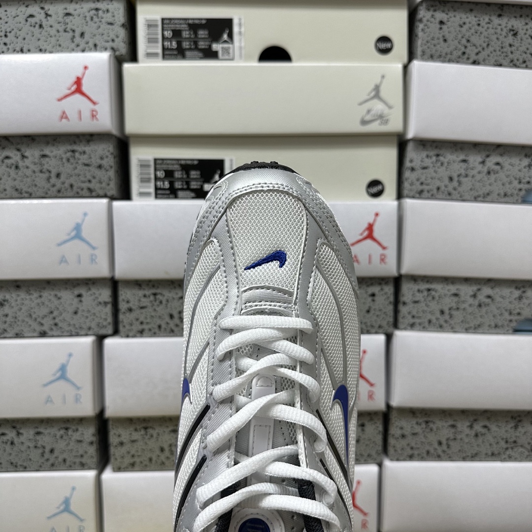 Nike Shox Ride 2 Photon Dust (Metallic Silver Navy) - Image 10