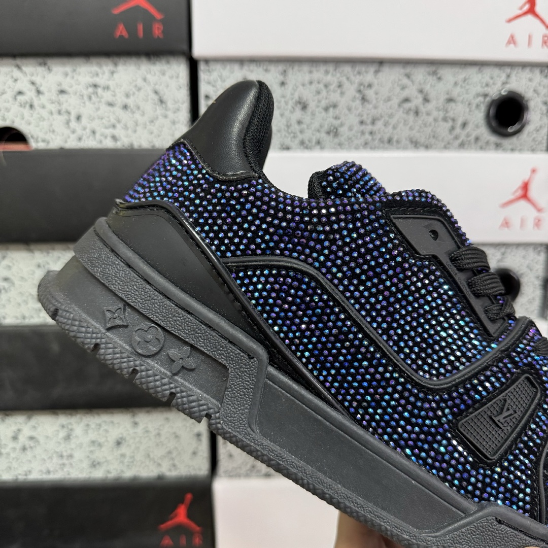 Louis Vuitton Trainer Rhinestone - Image 8