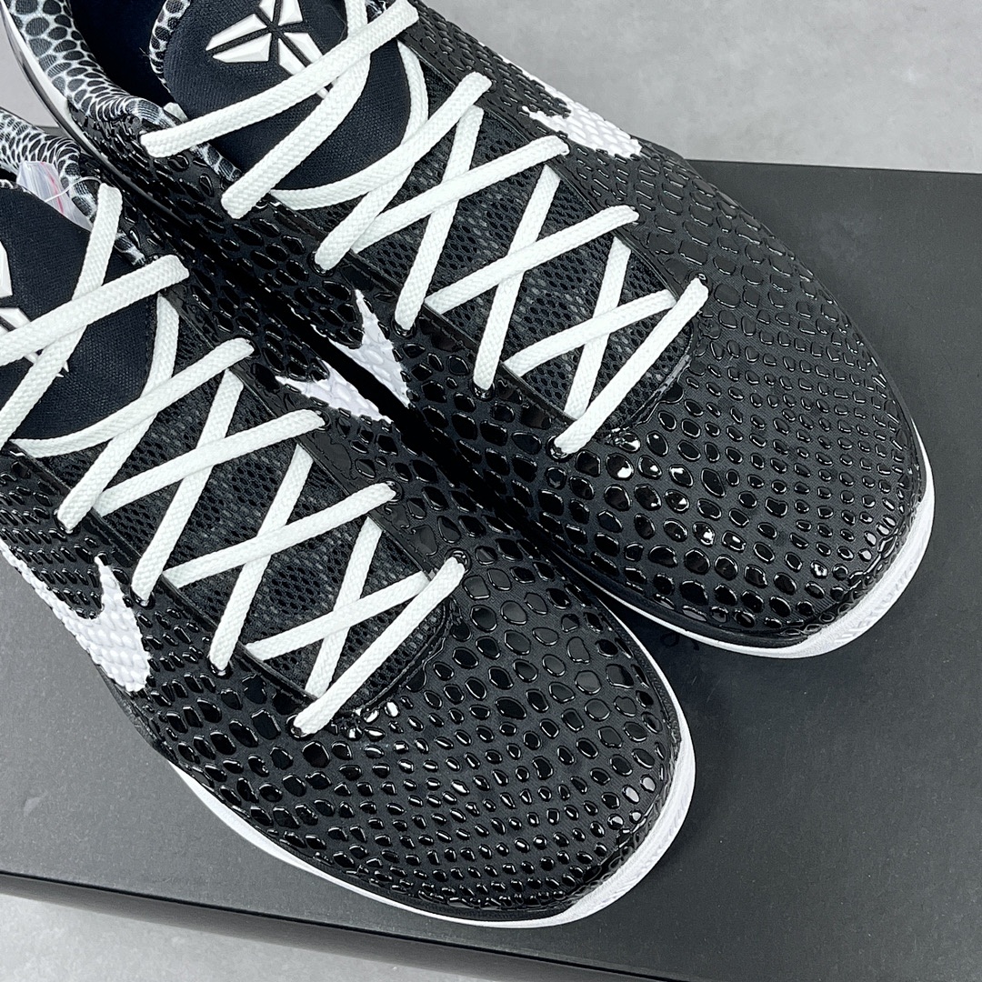 Nike Kobe 6 Protro Mambacita Sweet 16 ZK6 Black White Angel GiGi - Image 5