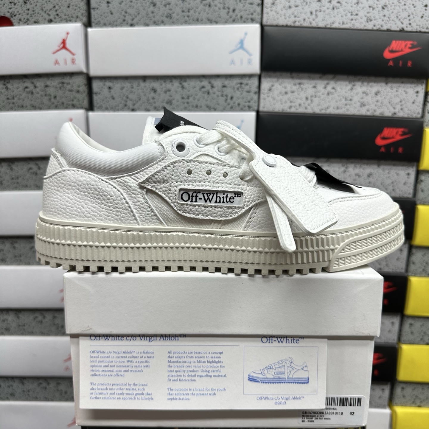 Off-White 3.0 Off Court Low (White Black) - Image 10
