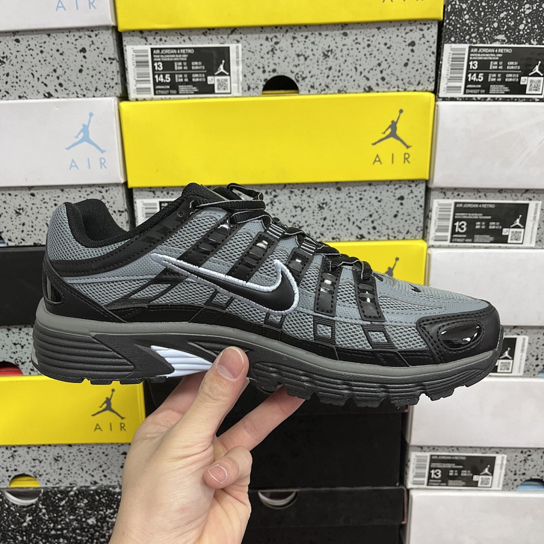 Nike P-6000 Black Cool Grey Celestine (Blue) - Image 4
