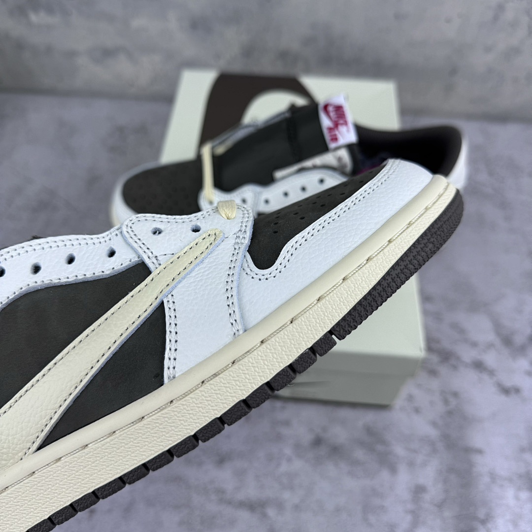 Chanel Jordan 1 Retro Low OG SP Travis Scott Reverse (Mocha) - Image 8