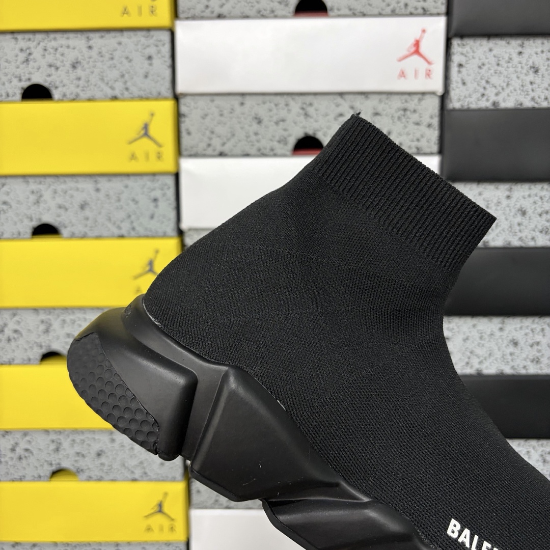 Balenciaga Speed 2021 Black Socks - Image 4