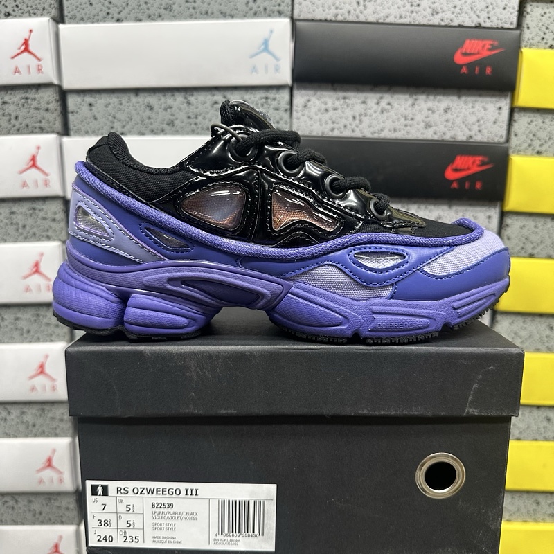 On Running Ozweego 3 Raf Simons (Purple Black)