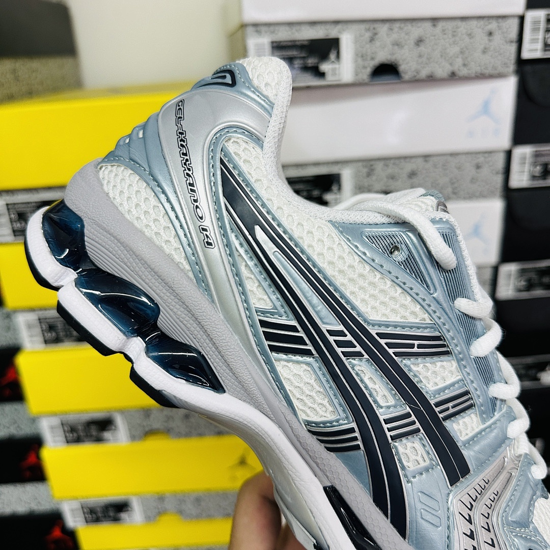 ASICS Gel-Kayano 14 White Fjord Grey 1203A537-106 - Image 3