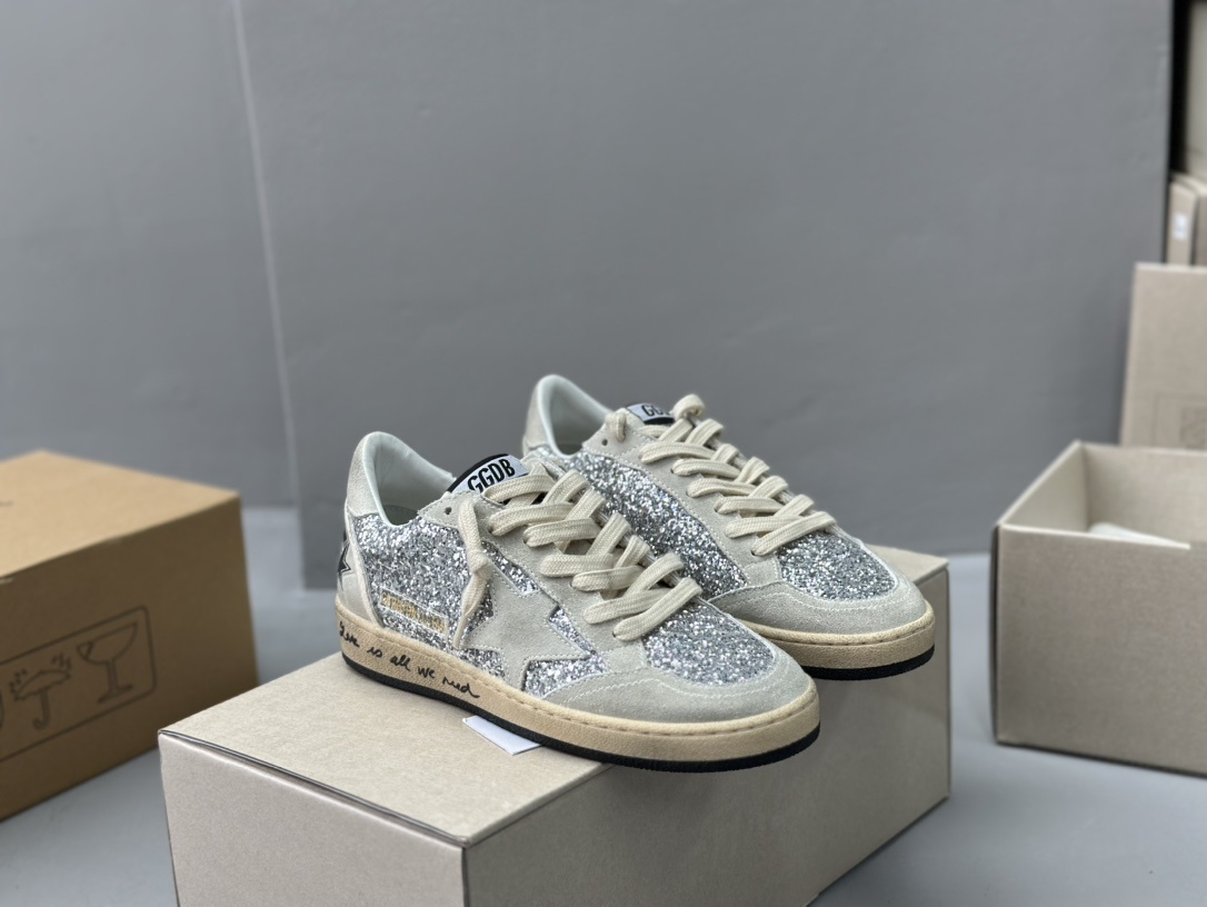 Golden Goose Deluxe Brand Sequin (Silver Grey) - Image 9