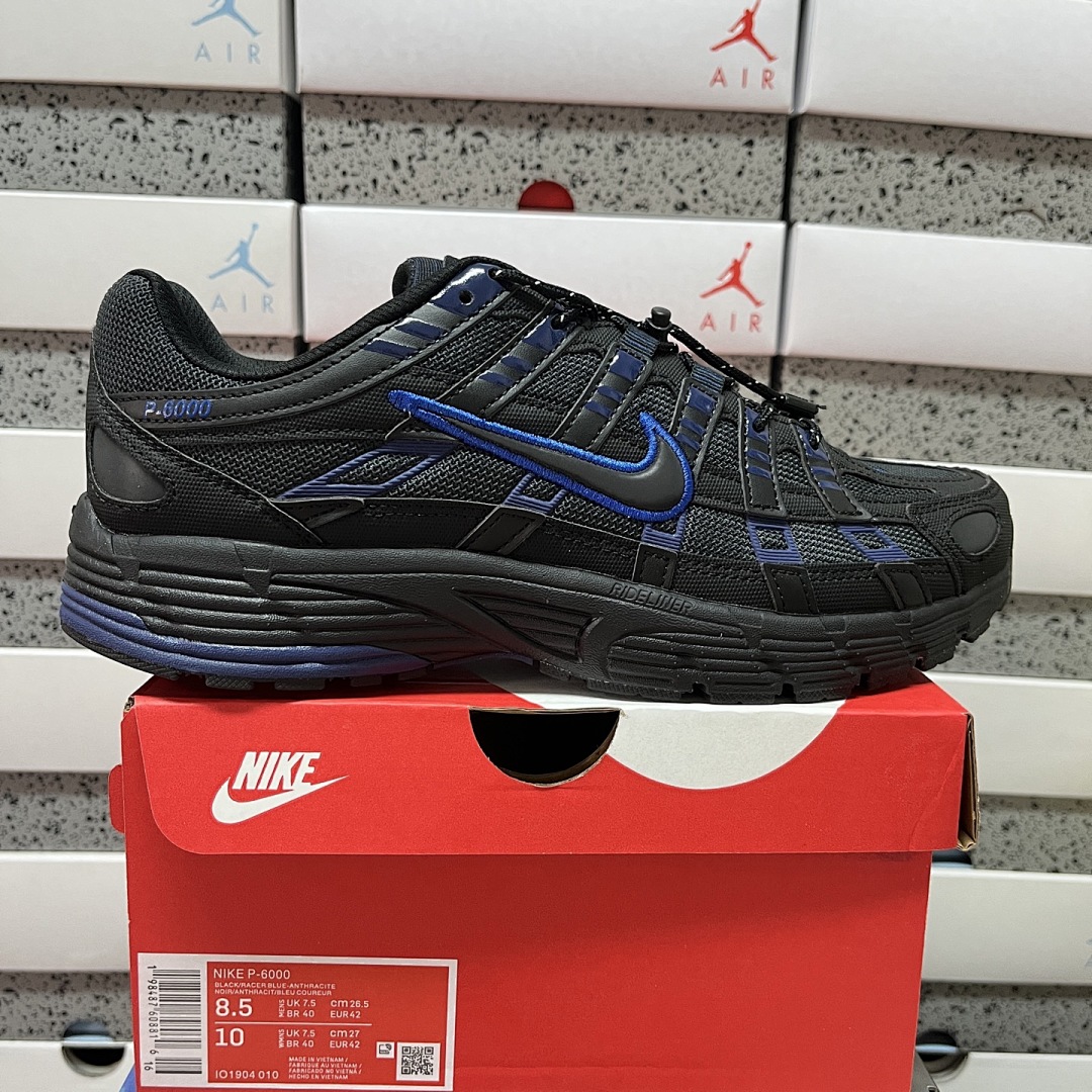 Nike P-6000 Black Anthracite Blue Void