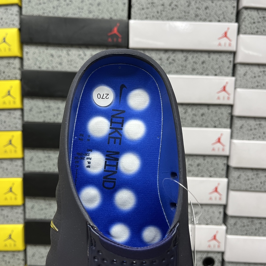 Nike Mind 001 Slide Blackened Blue Game Royal HQ4307-400 (Black) - Image 5