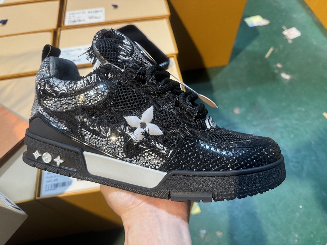 Louis Vuitton LV SkateBlack Sports Shoes