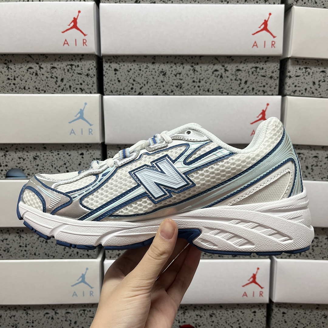 New Balance 740V2 White Ice Blue Sea Lime - Image 3