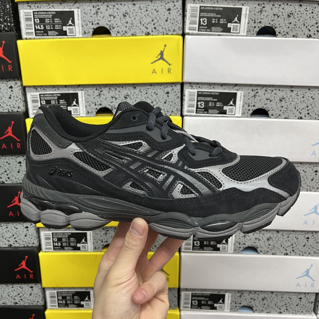 ASICS Gel-NYC Graphite (Grey Black) - Image 8