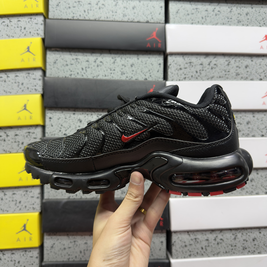 Nike Air Max Plus Metal Mesh (Black Red) - Image 5