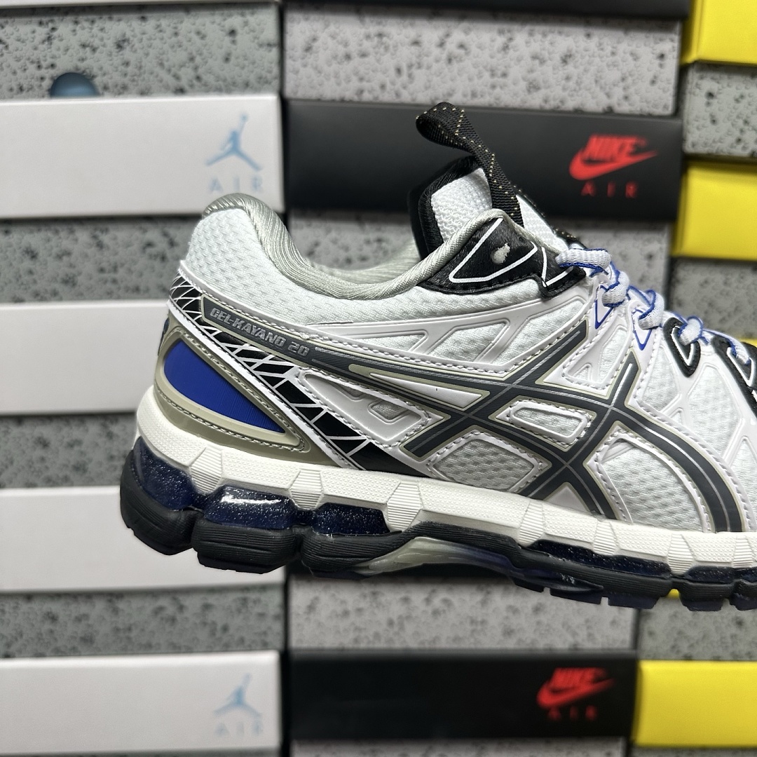 ASICS Gel-Kayano 20 (Cream Blue Red) - Image 2