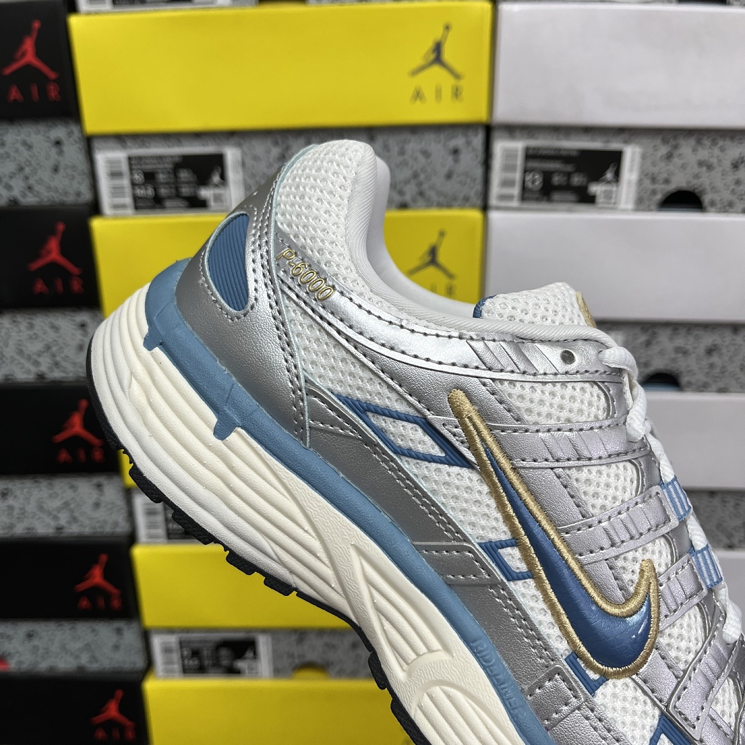 Nike P-6000 Metallic Silver Aegean Storm HJ7246-100 - Image 8