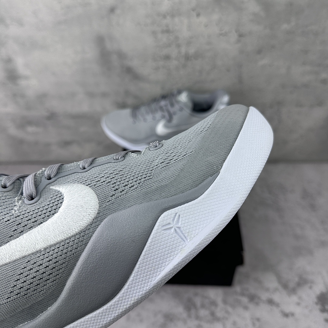 Nike Kobe 8 Protro Wolf Grey ZK8 - Image 4