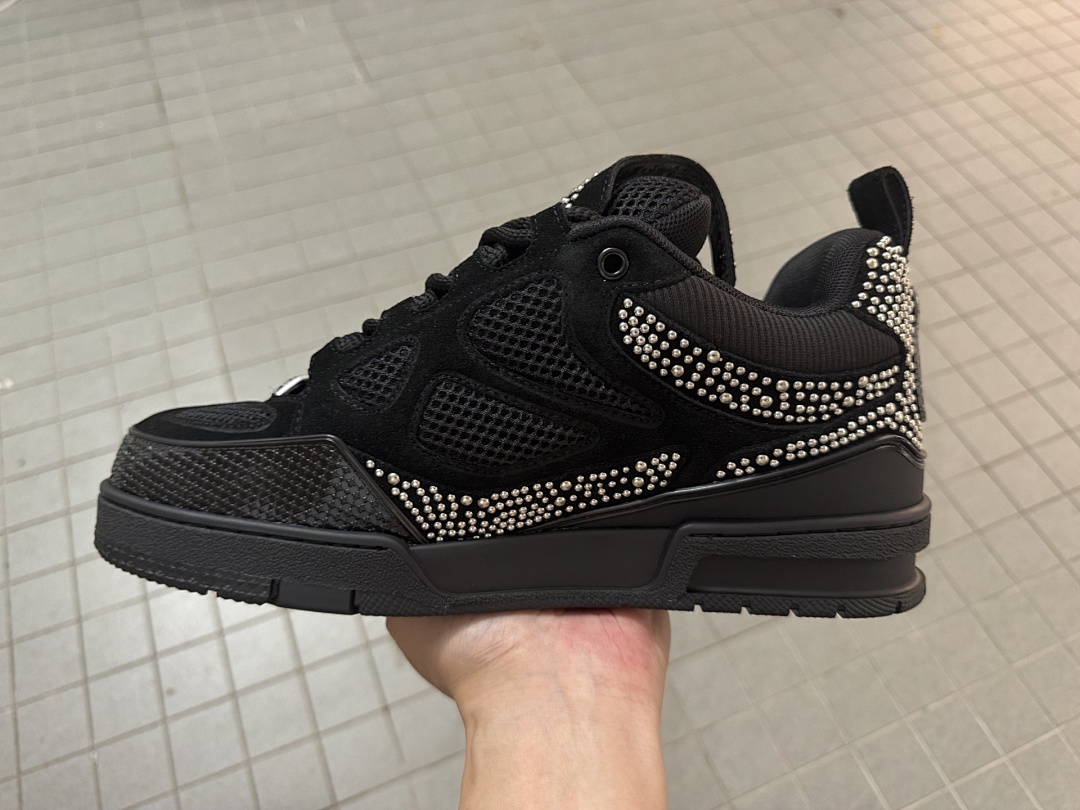 Louis Vuitton LV SkateBlack Sports Shoes - Image 6