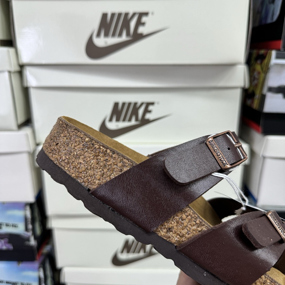 Birkenstock Birken Arizona Birkibuc Double Buckle Flip Flops - Image 9