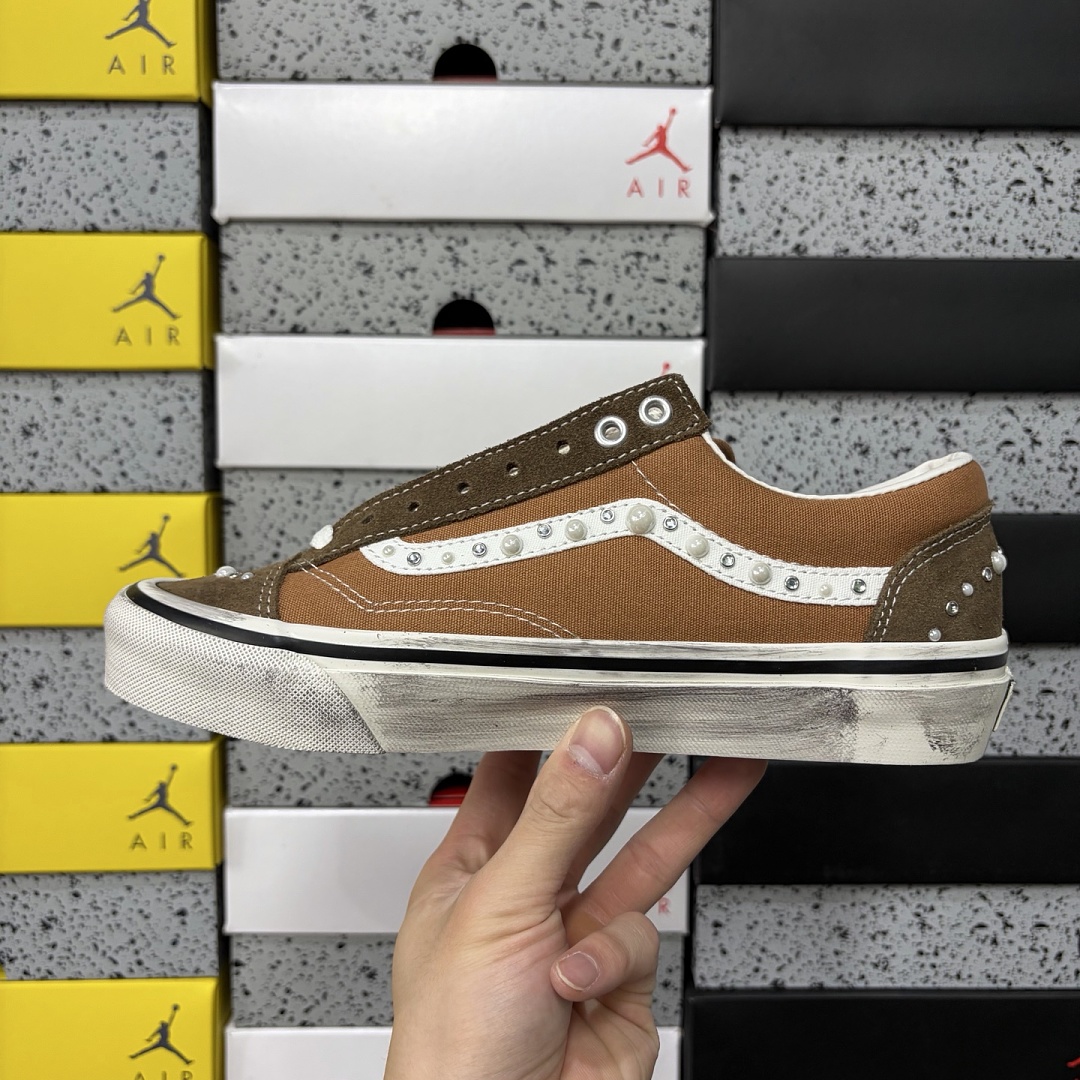 Vans LX Old Skool 36 Pearlized Pack Vintage Cocoa Brown V - Image 11