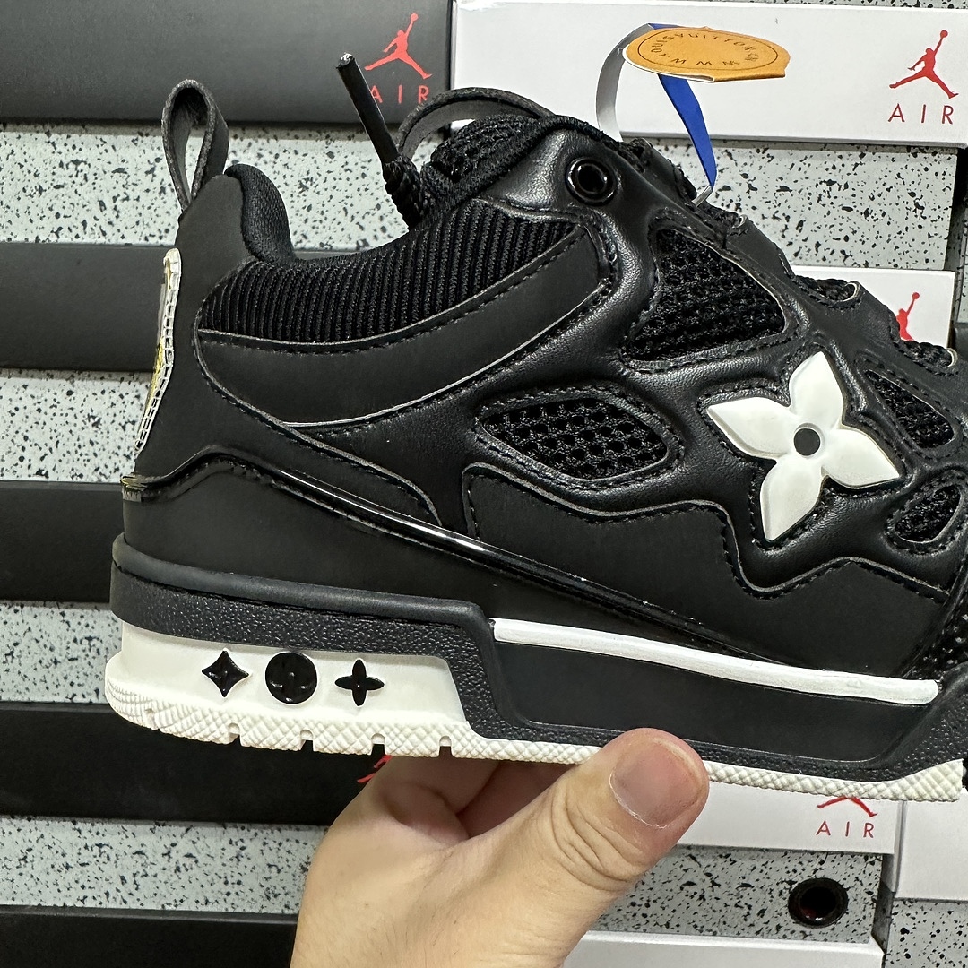 Louis Vuitton Skate Sneaker SK8 (Black White) - Image 3