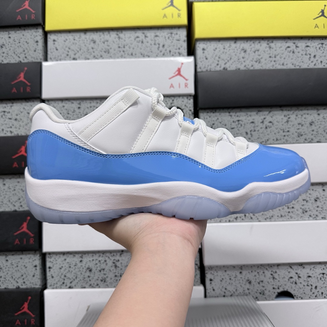 Nike Jordan 11 Retro Low University (Blue) - Image 7