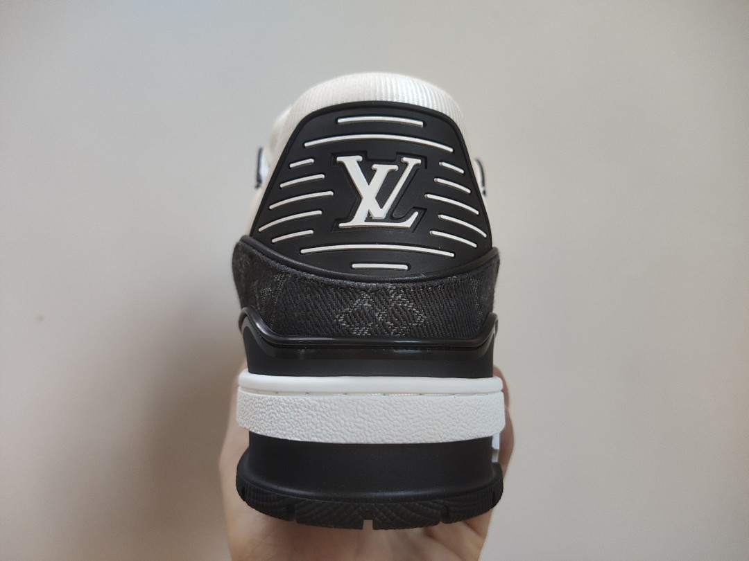 Louis Vuitton LV Trainer (White Black) - Image 4