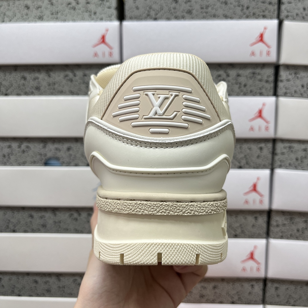 Louis Vuitton Trainer Maxi (Cream Yellow) - Image 9