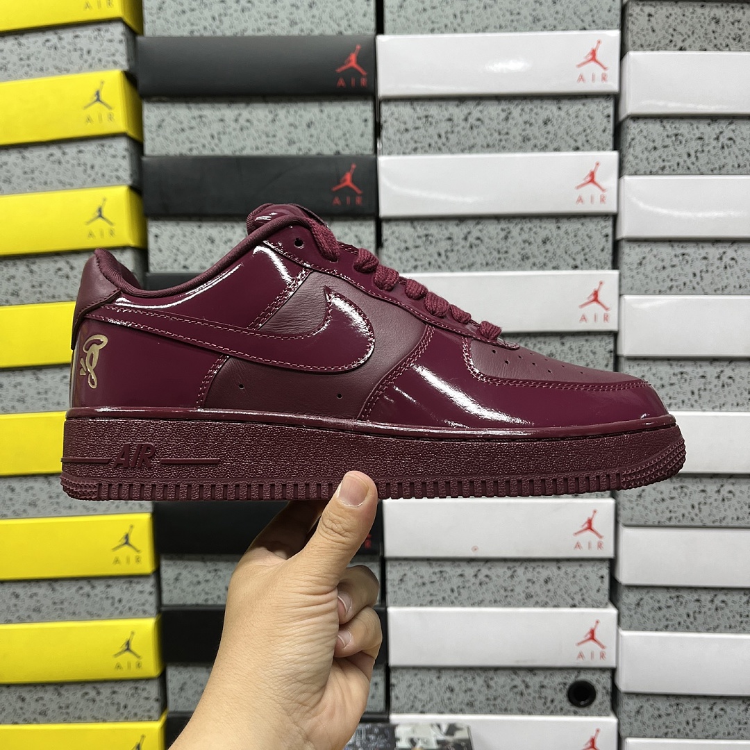 Nike Air Force 1 Low Syna Central Cee Dark Beetroot - Image 7
