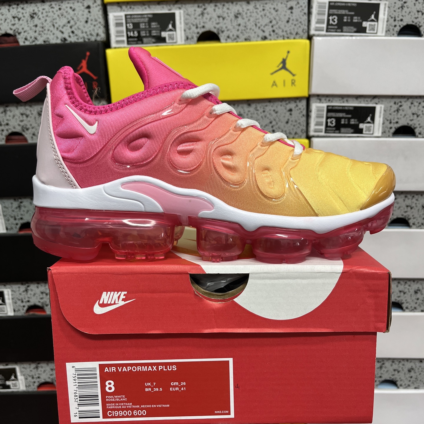 Nike Air VaporMax Plus Laser Fuchsia Psychic (Pink) - Image 10