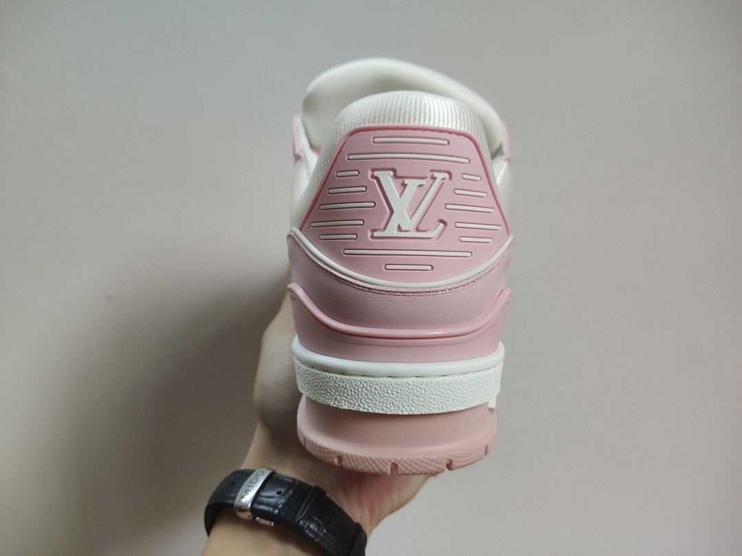 Louis Vuitton LV Trainer Pink Rose - Image 4