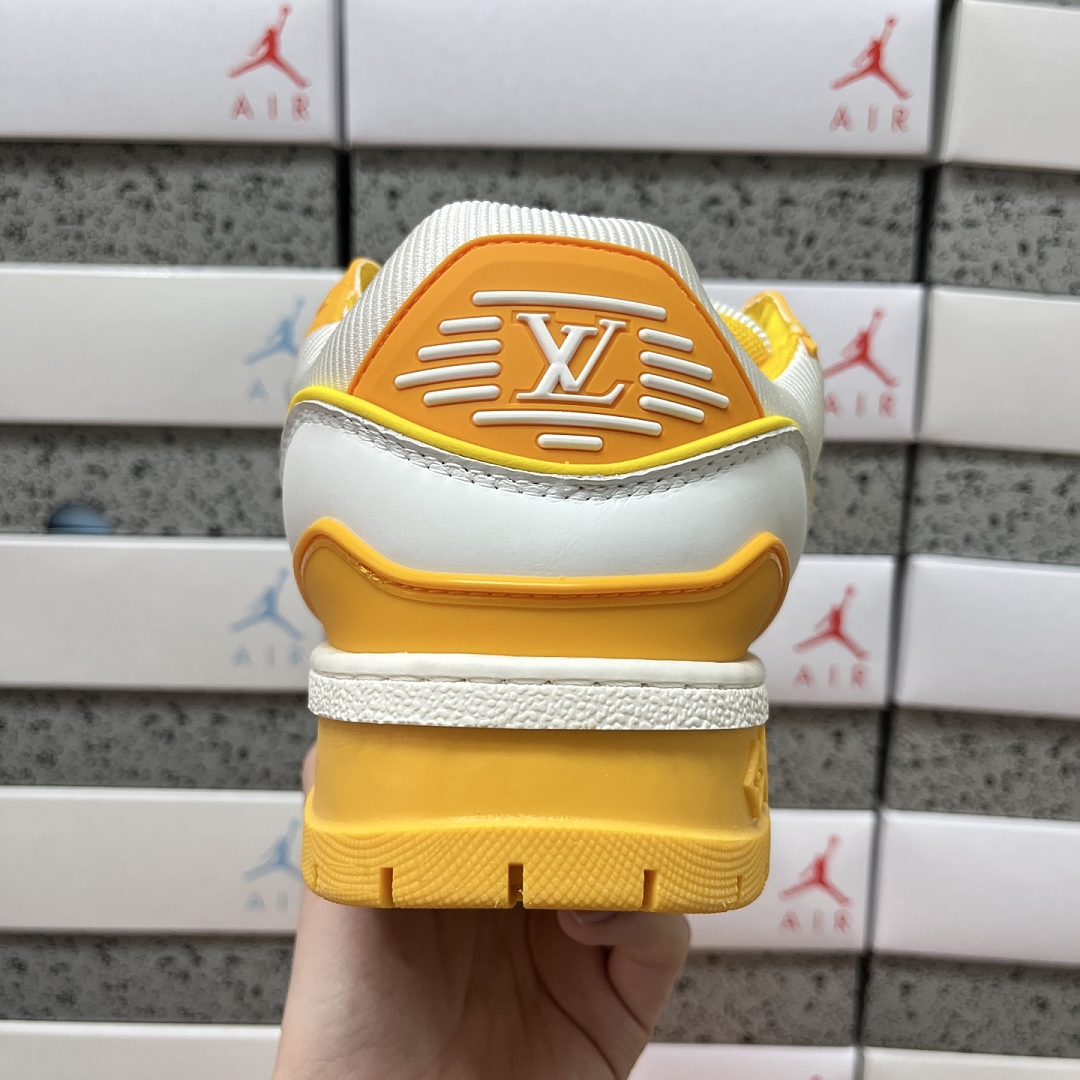 Louis Vuitton Trainer Maxi (Orange White) - Image 7
