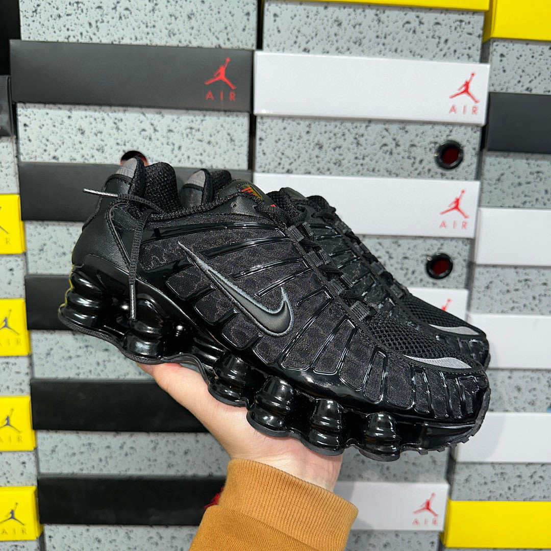 Nike Shox TL Black Max (Orange) - Image 4