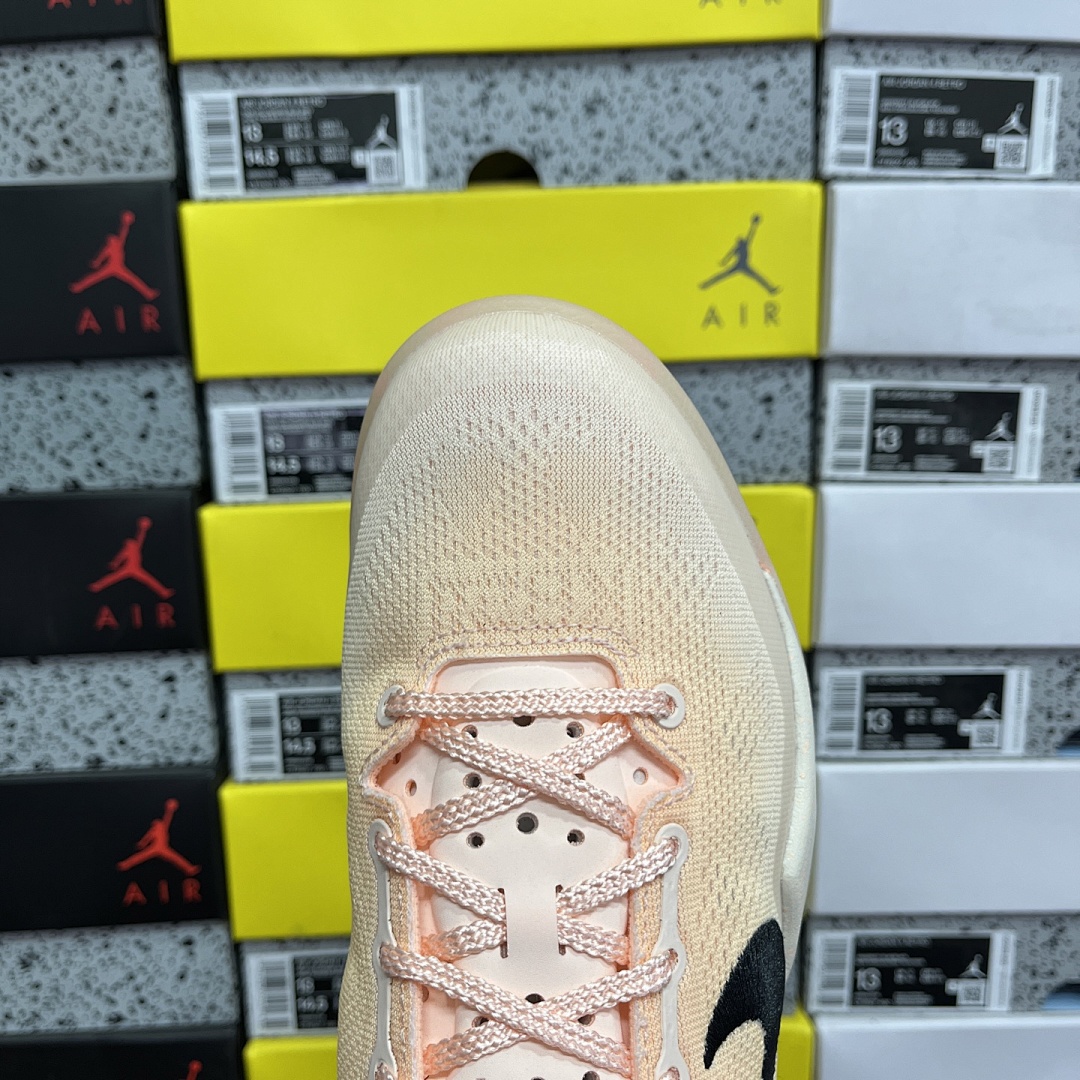 Nike Kobe 8 Protro EYBL Academy PE ZK8 Peach Pink HQ3138 - Image 14